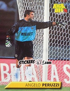 Cromo Angelo Peruzzi - Calcio 1999-2000. Kick Off - Merlin