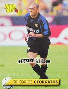Figurina Grigorios Georgatos - Calcio 1999-2000. Kick Off - Merlin