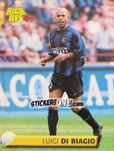 Figurina Luigi Di Biagio - Calcio 1999-2000. Kick Off - Merlin