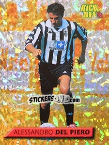 Sticker Alessandro Del Piero - Calcio 1999-2000. Kick Off n. 62 - Merlin