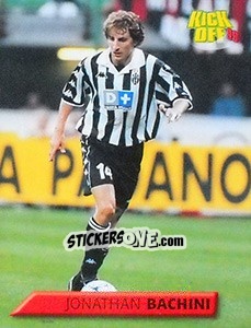 Sticker Jonathan Bachini - Calcio 1999-2000. Kick Off n. 66 - Merlin