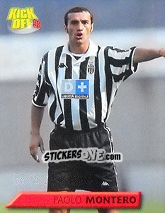 Sticker Paolo Montero - Calcio 1999-2000. Kick Off n. 67 - Merlin