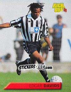 Sticker Edgar Davids - Calcio 1999-2000. Kick Off n. 70 - Merlin