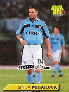 Sticker Sinisa Mihajlovic - Calcio 1999-2000. Kick Off n. 78 - Merlin