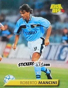 Sticker Roberto Mancini - Calcio 1999-2000. Kick Off n. 79 - Merlin