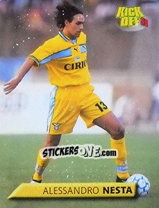 Sticker Alessandro Nesta - Calcio 1999-2000. Kick Off n. 80 - Merlin
