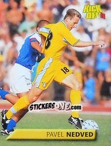 Sticker Pavel Nedved - Calcio 1999-2000. Kick Off n. 83 - Merlin