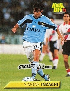 Sticker Simone Inzaghi - Calcio 1999-2000. Kick Off n. 85 - Merlin
