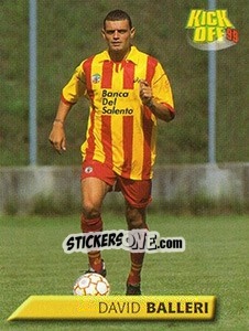 Sticker David Balleri - Calcio 1999-2000. Kick Off n. 90 - Merlin