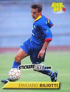 Sticker Emiliano Biliotti - Calcio 1999-2000. Kick Off n. 95 - Merlin