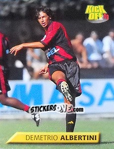 Sticker Demetrio Albertini - Calcio 1999-2000. Kick Off n. 103 - Merlin
