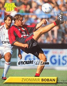 Sticker Zvonimir Boban - Calcio 1999-2000. Kick Off n. 105 - Merlin