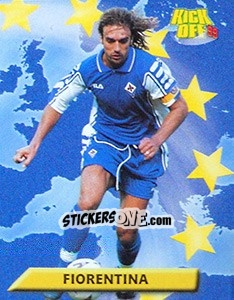 Sticker Gabriel Batistuta - Calcio 1999-2000. Kick Off n. 112 - Merlin