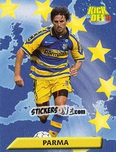 Sticker Dino Baggio - Calcio 1999-2000. Kick Off n. 113 - Merlin