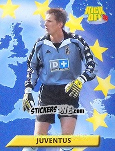 Sticker Edwin van der Sar - Calcio 1999-2000. Kick Off n. 115 - Merlin