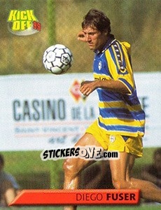 Sticker Diego Fuser - Calcio 1999-2000. Kick Off n. 123 - Merlin