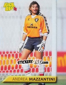 Sticker Andrea Mazzantini - Calcio 1999-2000. Kick Off n. 130 - Merlin