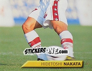 Sticker Hidetoshi Nakata - Calcio 1999-2000. Kick Off n. 132 - Merlin