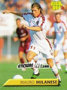 Sticker Mauro Milanese - Calcio 1999-2000. Kick Off n. 135 - Merlin