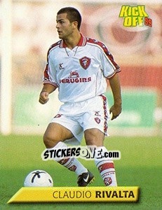 Sticker Claudio Rivalta - Calcio 1999-2000. Kick Off n. 136 - Merlin
