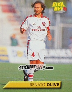 Sticker Renato Olive - Calcio 1999-2000. Kick Off n. 137 - Merlin
