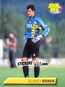 Sticker Flavio Roma - Calcio 1999-2000. Kick Off n. 142 - Merlin