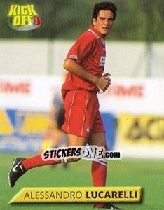 Sticker Alessandro Lucarelli - Calcio 1999-2000. Kick Off n. 145 - Merlin