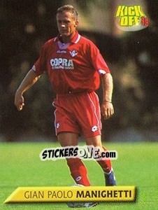 Sticker Gian Paolo Manighetti - Calcio 1999-2000. Kick Off n. 148 - Merlin