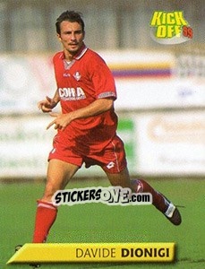 Sticker Davide Dionigi - Calcio 1999-2000. Kick Off n. 152 - Merlin