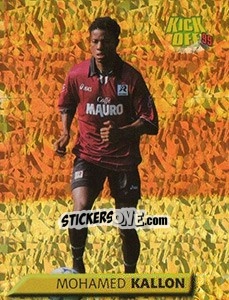Sticker Mohamed Kallon - Calcio 1999-2000. Kick Off n. 153 - Merlin