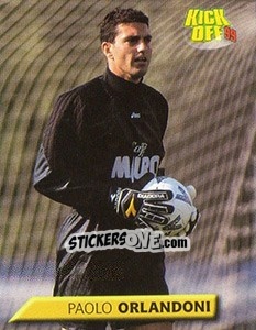 Cromo Paolo Orlandoni - Calcio 1999-2000. Kick Off n. 154 - Merlin