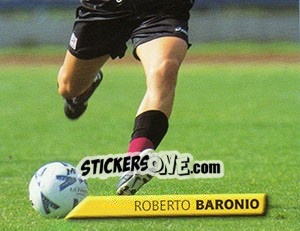 Sticker Roberto Baronio - Calcio 1999-2000. Kick Off n. 156 - Merlin