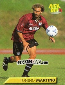 Sticker Tonino Martino - Calcio 1999-2000. Kick Off n. 161 - Merlin
