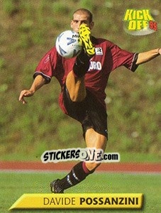 Sticker Davide Possanzini - Calcio 1999-2000. Kick Off n. 164 - Merlin