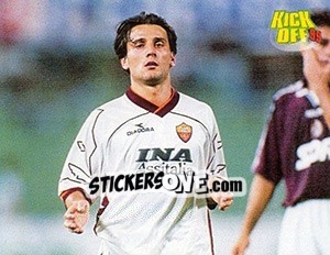 Sticker Vincenzo Montella - Calcio 1999-2000. Kick Off n. 167 - Merlin
