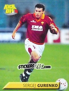 Sticker Sergej Gurenko - Calcio 1999-2000. Kick Off n. 169 - Merlin