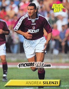 Cromo Andrea Silenzi - Calcio 1999-2000. Kick Off n. 188 - Merlin