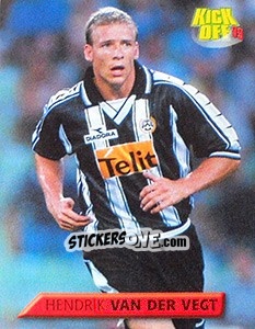 Figurina Hendrik van der Vegt - Calcio 1999-2000. Kick Off n. 197 - Merlin
