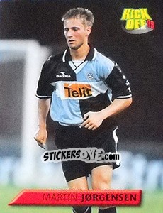 Sticker Martin Jorgensen - Calcio 1999-2000. Kick Off n. 198 - Merlin
