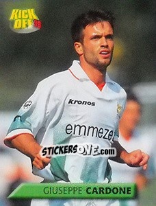 Sticker Giuseppe Cardone - Calcio 1999-2000. Kick Off n. 205 - Merlin