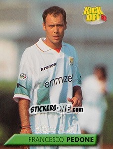 Sticker Francesco Pedone - Calcio 1999-2000. Kick Off n. 211 - Merlin