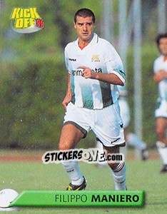 Sticker Filippo Maniero - Calcio 1999-2000. Kick Off n. 212 - Merlin