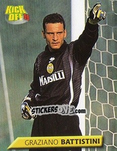 Sticker Graziano Battistini - Calcio 1999-2000. Kick Off n. 214 - Merlin