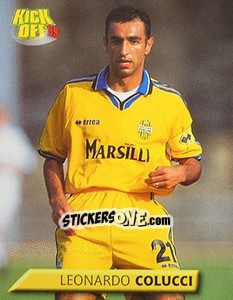 Sticker Leonardo Colucci - Calcio 1999-2000. Kick Off n. 221 - Merlin