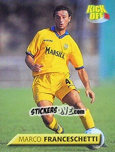 Sticker Marco Franceschetti - Calcio 1999-2000. Kick Off n. 224 - Merlin