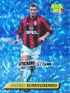 Sticker Andriy Shevchenko - Calcio 1999-2000. Kick Off n. A - Merlin