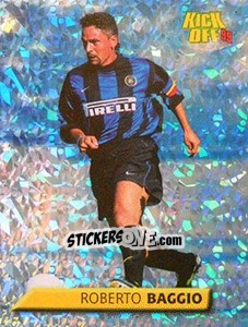 Sticker Roberto Baggio - Calcio 1999-2000. Kick Off n. D - Merlin