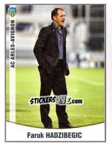 Cromo Hadzibegic(Entraineur) - FOOT 2010-2011 - Panini