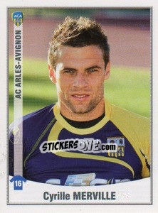 Cromo Merville - FOOT 2010-2011 - Panini