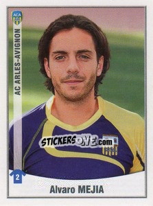 Cromo Alvaro Mejia - FOOT 2010-2011 - Panini